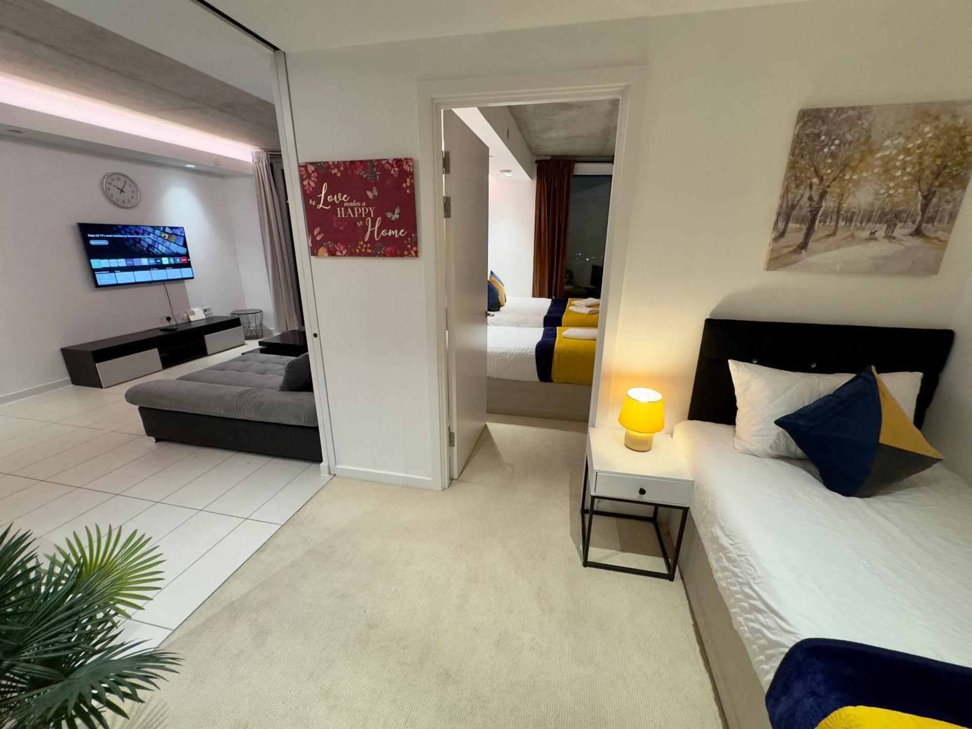 London Excel Cosy Apartment With Balcony & River View Close To O2 Arena, Cable Car, City Hall Exterior photo